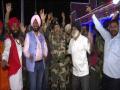 BSF personnel celebrate Diwali with locals at the international border along J-K - Hindi News | BSF personnel celebrate Diwali with locals at the international border along J-K | Latest national News at Lokmattimes.com