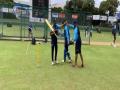 Dhawan-led Indian squad gets into 'groove' for Sri Lanka series - Hindi News | Dhawan-led Indian squad gets into 'groove' for Sri Lanka series | Latest cricket News at Lokmattimes.com