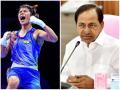 Telangana CM lauds Boxer Nikhat Zareen on her gold medal win - Hindi News | Telangana CM lauds Boxer Nikhat Zareen on her gold medal win | Latest national News at Lokmattimes.com