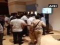 Goa Congress leaders detained after protest to meet Javadekar - Hindi News | Goa Congress leaders detained after protest to meet Javadekar | Latest national News at Lokmattimes.com