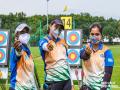 Indian compound archery girls, mixed team smash junior world record in qualifying - Hindi News | Indian compound archery girls, mixed team smash junior world record in qualifying | Latest other-sports News at Lokmattimes.com