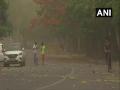 Dust storm, light rains hit Delhi - Hindi News | Dust storm, light rains hit Delhi | Latest national News at Lokmattimes.com