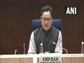 Kiren Rijiju extends wishes to newly appointed judges of Delhi, Calcutta and Madras HCs - Hindi News | Kiren Rijiju extends wishes to newly appointed judges of Delhi, Calcutta and Madras HCs | Latest national News at Lokmattimes.com
