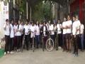 International Women's Day: Delhi Police organises cycle rally for its women staff - Hindi News | International Women's Day: Delhi Police organises cycle rally for its women staff | Latest national News at Lokmattimes.com