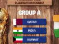FIFA WC Joint Qualification Round 2: India clubbed with Qatar, Kuwait in four-team Group A - Hindi News | FIFA WC Joint Qualification Round 2: India clubbed with Qatar, Kuwait in four-team Group A | Latest football News at Lokmattimes.com