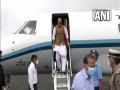 Rajnath Singh arrives in Gujarat to address BJP executive meeting - Hindi News | Rajnath Singh arrives in Gujarat to address BJP executive meeting | Latest national News at Lokmattimes.com