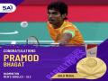 Tokyo Paralympics: PM Modi congratulates shuttler Pramod Bhagat for clinching gold medal - Hindi News | Tokyo Paralympics: PM Modi congratulates shuttler Pramod Bhagat for clinching gold medal | Latest national News at Lokmattimes.com