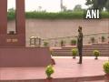 Bangladesh Army Chief pays tributes at National War Memorial in New Delhi - Hindi News | Bangladesh Army Chief pays tributes at National War Memorial in New Delhi | Latest international News at Lokmattimes.com