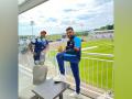 UK tour: India men's and women's teams team touch base in Southampton - Hindi News | UK tour: India men's and women's teams team touch base in Southampton | Latest cricket News at Lokmattimes.com