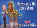 Amul celebrates Amazon's acquisition of MGM with topical ad: 'Bezos gets the lion's share' - Hindi News | Amul celebrates Amazon's acquisition of MGM with topical ad: 'Bezos gets the lion's share' | Latest entertainment News at Lokmattimes.com