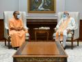 Yogi Adityanath meets PM Modi in Delhi - Hindi News | Yogi Adityanath meets PM Modi in Delhi | Latest politics News at Lokmattimes.com