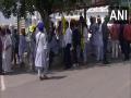 Haryana: Farmers gather near Gurudwara Nada Sahib to protest - Hindi News | Haryana: Farmers gather near Gurudwara Nada Sahib to protest | Latest national News at Lokmattimes.com