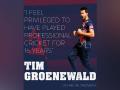 Pacer Tim Groenewald retires from professional cricket - Hindi News | Pacer Tim Groenewald retires from professional cricket | Latest cricket News at Lokmattimes.com