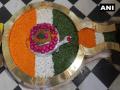 'Shivalinga' at Rishikesh Temple decorated with tricolour - Hindi News | 'Shivalinga' at Rishikesh Temple decorated with tricolour | Latest national News at Lokmattimes.com