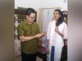 Kiren Rijiju meets PV Sindhu, says shuttler made India proud - Hindi News | Kiren Rijiju meets PV Sindhu, says shuttler made India proud | Latest international News at Lokmattimes.com