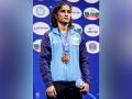 Extremely happy to bring a medal for the country: Vinesh Phogat - Hindi News | Extremely happy to bring a medal for the country: Vinesh Phogat | Latest cricket News at Lokmattimes.com