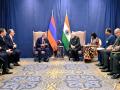 PM Modi meets Armenian counterpart Nikol Pashinyan on sidelines of UNGA - Hindi News | PM Modi meets Armenian counterpart Nikol Pashinyan on sidelines of UNGA | Latest international News at Lokmattimes.com