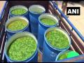 COVID-19: People spray mixture of turmeric, neem on streets of Ramanathapuram - Hindi News | COVID-19: People spray mixture of turmeric, neem on streets of Ramanathapuram | Latest national News at Lokmattimes.com