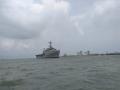 INS Jalashwa carrying 588 Indians from Maldives enters Kochi Harbour - Hindi News | INS Jalashwa carrying 588 Indians from Maldives enters Kochi Harbour | Latest national News at Lokmattimes.com
