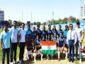 Odisha felicitates Indian U18 girls rugby team after they won silver in Asia Sevens Championship - Hindi News | Odisha felicitates Indian U18 girls rugby team after they won silver in Asia Sevens Championship | Latest other-sports News at Lokmattimes.com