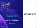 Andrij Parekh wins Emmy Award for directing 'Succession' - Hindi News | Andrij Parekh wins Emmy Award for directing 'Succession' | Latest entertainment News at Lokmattimes.com
