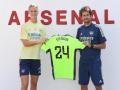 Fran Stenson signs new contract with Arsenal - Hindi News | Fran Stenson signs new contract with Arsenal | Latest football News at Lokmattimes.com