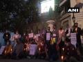 Shimla: Congress holds candlelight vigil seeking justice for Hathras gangrape victim - Hindi News | Shimla: Congress holds candlelight vigil seeking justice for Hathras gangrape victim | Latest national News at Lokmattimes.com