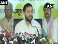 Tejashwi Yadav to lead grand alliance for Bihar polls; Vikassheel Insaan Party leader unhappy with seat allocation, walks out of joint presser - Hindi News | Tejashwi Yadav to lead grand alliance for Bihar polls; Vikassheel Insaan Party leader unhappy with seat allocation, walks out of joint presser | Latest politics News at Lokmattimes.com