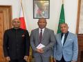 Indian Ambassador calls on Madagascar PM, discusses ways to deepen bilateral cooperation - Hindi News | Indian Ambassador calls on Madagascar PM, discusses ways to deepen bilateral cooperation | Latest international News at Lokmattimes.com