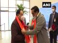 Nadda visits Ahmedabad ahead of local body polls in Gujarat - Hindi News | Nadda visits Ahmedabad ahead of local body polls in Gujarat | Latest national News at Lokmattimes.com