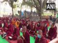 Monks offer special prayers for world peace at Bodh Gaya - Hindi News | Monks offer special prayers for world peace at Bodh Gaya | Latest national News at Lokmattimes.com