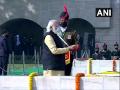 President Kovind, PM Modi, Rajnath Singh pay tributes to Mahatma Gandhi at Raj Ghat - Hindi News | President Kovind, PM Modi, Rajnath Singh pay tributes to Mahatma Gandhi at Raj Ghat | Latest national News at Lokmattimes.com