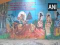 Haridwar gets mythology-themed wall graffiti to make tourists aware of Maha Kumbh's significance - Hindi News | Haridwar gets mythology-themed wall graffiti to make tourists aware of Maha Kumbh's significance | Latest national News at Lokmattimes.com