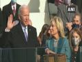 Joe Biden sworn in as 46th US President - Hindi News | Joe Biden sworn in as 46th US President | Latest international News at Lokmattimes.com