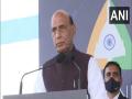 Aim to achieve USD 25 billion in defence production, USD 5 billion exports by 2025: Rajnath Singh - Hindi News | Aim to achieve USD 25 billion in defence production, USD 5 billion exports by 2025: Rajnath Singh | Latest national News at Lokmattimes.com