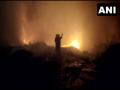Fire fighting operation underway at Mankhurd scrapyard in Mumbai - Hindi News | Fire fighting operation underway at Mankhurd scrapyard in Mumbai | Latest maharashtra News at Lokmattimes.com