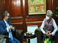 Jaishankar met COP26 president-designate Alok Sharma, discuss India's Green Growth initiatives - Hindi News | Jaishankar met COP26 president-designate Alok Sharma, discuss India's Green Growth initiatives | Latest international News at Lokmattimes.com