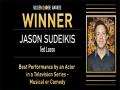 Jason Sudeikis wins his first-ever Golden Globe - Hindi News | Jason Sudeikis wins his first-ever Golden Globe | Latest entertainment News at Lokmattimes.com