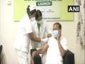 Vice President takes first dose of COVID-19 vaccine - Hindi News | Vice President takes first dose of COVID-19 vaccine | Latest national News at Lokmattimes.com