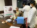 Nirmala Sitharaman receives first dose of COVID-19 vaccine - Hindi News | Nirmala Sitharaman receives first dose of COVID-19 vaccine | Latest national News at Lokmattimes.com