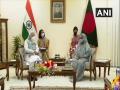 PM Modi, Sheikh Hasina hold delegation-level talks - Hindi News | PM Modi, Sheikh Hasina hold delegation-level talks | Latest international News at Lokmattimes.com