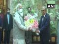 PM Modi meets Bangladesh President - Hindi News | PM Modi meets Bangladesh President | Latest international News at Lokmattimes.com