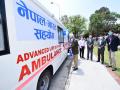 India gifts 39 ambulances, 6 school buses to Nepal - Hindi News | India gifts 39 ambulances, 6 school buses to Nepal | Latest international News at Lokmattimes.com