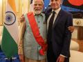 Modi becomes first Indian PM to receive France's highest award - Hindi News | Modi becomes first Indian PM to receive France's highest award | Latest politics News at Lokmattimes.com