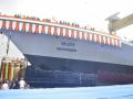VP Dhankhar launches MDL’s 4th stealth frigate ‘Mahendragiri’ - Hindi News | VP Dhankhar launches MDL’s 4th stealth frigate ‘Mahendragiri’ | Latest politics News at Lokmattimes.com