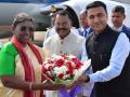 President Murmu arrives in Goa on three-day visit - Hindi News | President Murmu arrives in Goa on three-day visit | Latest politics News at Lokmattimes.com