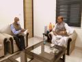 LG RK Mathur calls on Rajnath Singh, discusses various issues pertaining to Ladakh - Hindi News | LG RK Mathur calls on Rajnath Singh, discusses various issues pertaining to Ladakh | Latest national News at Lokmattimes.com