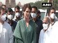 Lakhimpur Kheri violence: President Kovind assured he will discuss matter with Centre today, says Priyanka Gandhi - Hindi News | Lakhimpur Kheri violence: President Kovind assured he will discuss matter with Centre today, says Priyanka Gandhi | Latest national News at Lokmattimes.com