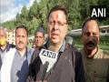 Uttarakhand CM Dhami visits cloudburst-hit Nainital district - Hindi News | Uttarakhand CM Dhami visits cloudburst-hit Nainital district | Latest national News at Lokmattimes.com