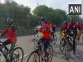 Azadi ka Amrit Mahotsav: BSF Cycle rally from Raithanwala to Kevadia reaches Vadodara - Hindi News | Azadi ka Amrit Mahotsav: BSF Cycle rally from Raithanwala to Kevadia reaches Vadodara | Latest national News at Lokmattimes.com